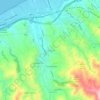 Mappa topografica Cavaliere, altitudine, rilievo