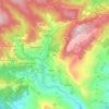 Mappa topografica Pietra, altitudine, rilievo