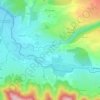 Mappa topografica Bout-du-Pont-de-l'Arn, altitudine, rilievo