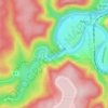 Mappa topografica Saint-Nicolas, altitudine, rilievo