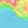 Mappa topografica Treytorrens-Dézaley, altitudine, rilievo