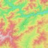 Mappa topografica Palin, altitudine, rilievo