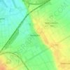 Mappa topografica Merzenich, altitudine, rilievo