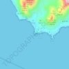 Mappa topografica Cabo de Gata, altitudine, rilievo