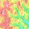 Mappa topografica Imbier, altitudine, rilievo