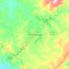 Mappa topografica Princesa Isabel, altitudine, rilievo