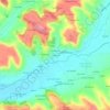Mappa topografica La Remise, altitudine, rilievo