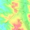 Mappa topografica Espagne Sud, altitudine, rilievo
