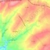 Mappa topografica La Rousselière, altitudine, rilievo