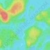 Mappa topografica West Arm, altitudine, rilievo