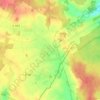 Mappa topografica Villemoyenne, altitudine, rilievo