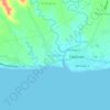 Mappa topografica Parara Norte, altitudine, rilievo