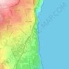 Mappa topografica Santa Caterina, altitudine, rilievo
