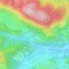 Mappa topografica Agert, altitudine, rilievo