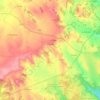 Mappa topografica L'Église, altitudine, rilievo