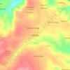 Mappa topografica Baolala, altitudine, rilievo