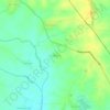 Mappa topografica Dablang, altitudine, rilievo