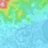 Mappa topografica Les Cagnignons, altitudine, rilievo