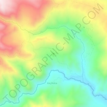 Mappa topografica İl, altitudine, rilievo