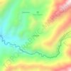 Mappa topografica San Pablo, altitudine, rilievo