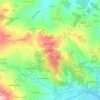 Mappa topografica Seguzzone, altitudine, rilievo