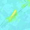 Mappa topografica L'Île d'Albe, altitudine, rilievo
