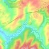 Mappa topografica Leggiana, altitudine, rilievo