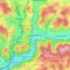 Mappa topografica Niederseßmar, altitudine, rilievo