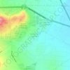 Mappa topografica Monte de la Calavera, altitudine, rilievo