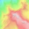 Mappa topografica Pizzo Tresero, altitudine, rilievo