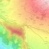 Mappa topografica Ahju, altitudine, rilievo