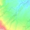 Mappa topografica Kabasagan, altitudine, rilievo