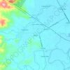 Mappa topografica Luna, altitudine, rilievo