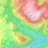 Mappa topografica Pozzuolo, altitudine, rilievo