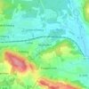 Mappa topografica Obersdorf, altitudine, rilievo