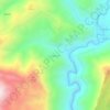 Mappa topografica Bağarası, altitudine, rilievo