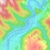Mappa topografica Nurlet, altitudine, rilievo