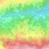 Mappa topografica Farneta, altitudine, rilievo