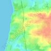 Mappa topografica Le Petit Four, altitudine, rilievo