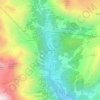 Mappa topografica Anderbatt, altitudine, rilievo