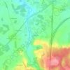 Mappa topografica Les Guesdons, altitudine, rilievo