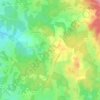 Mappa topografica Artiges, altitudine, rilievo