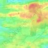 Mappa topografica Belle-Fontaine, altitudine, rilievo