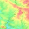 Mappa topografica La Longeatière, altitudine, rilievo