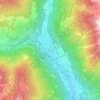 Mappa topografica Cogolo, altitudine, rilievo