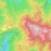 Mappa topografica Taloy Norte, altitudine, rilievo