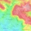 Mappa topografica La Sabliére, altitudine, rilievo