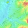 Mappa topografica Saint-Symphorien, altitudine, rilievo