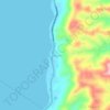 Mappa topografica Consuelo, altitudine, rilievo