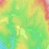 Mappa topografica El Espinar, altitudine, rilievo